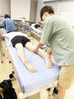 【東洋医療総合学科】仕事のまなび場２日目　～ヘルシービューティーを目指すマッサージを学ぼう！～